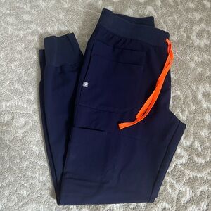 Figs dark blue joggers